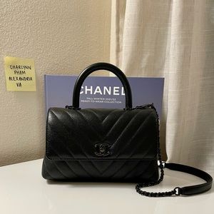 SOLD 21K small coco handle so black